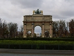 Arc de Triomphe du Carrousel. Триумфальная арка на площади Карусель