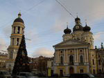 Владимирский собор и еще одна елка